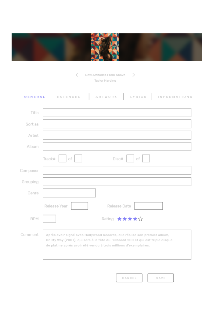 Metadata editor 1